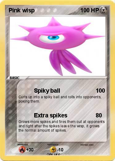 Pokemon Pink wisp