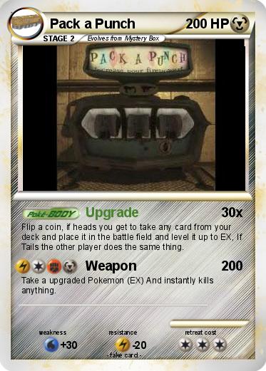 Pokemon Pack a Punch