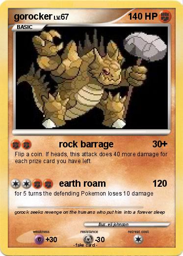 Pokemon gorocker
