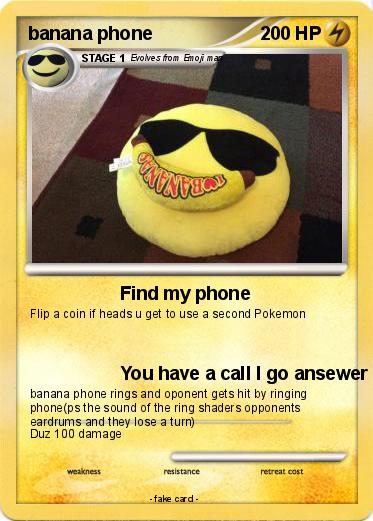 Pokemon banana phone