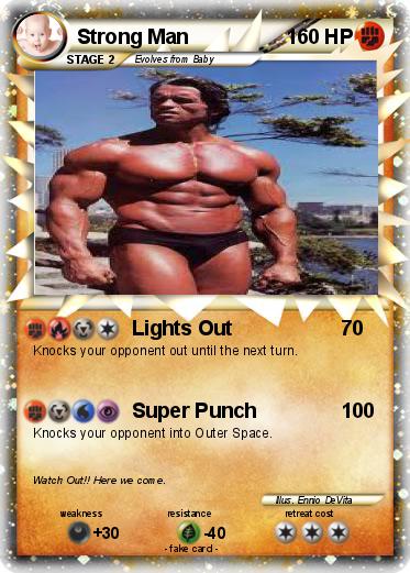 Pokemon Strong Man