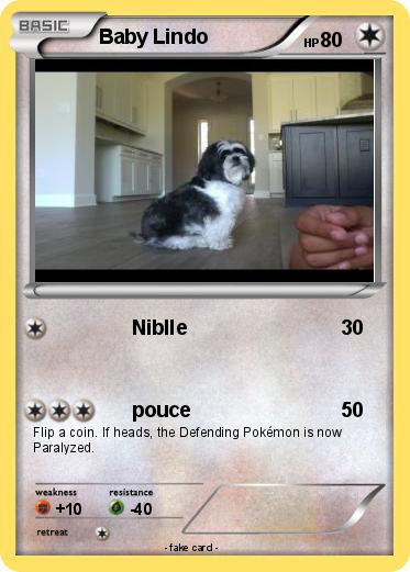 Pokemon Baby Lindo