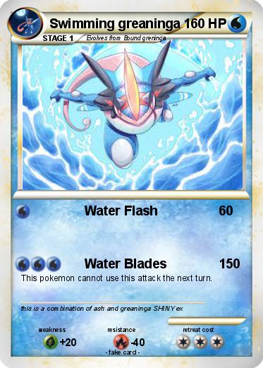 Pokemon Swimming greaninga