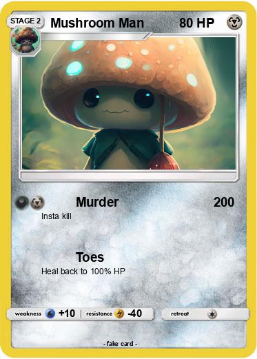 Pokemon Mushroom Man