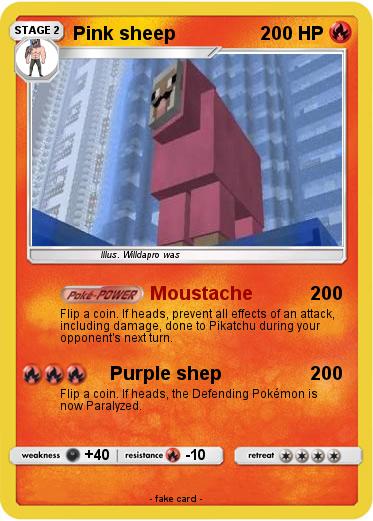 Pokemon Pink sheep