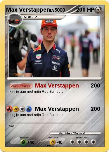 Pokemon Max Verstappen