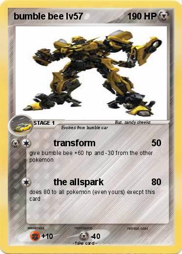 Pokemon bumble bee lv57