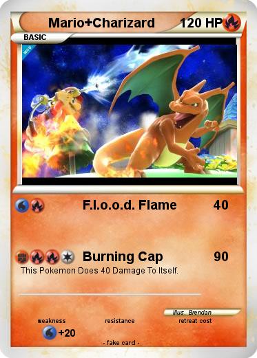 Pokemon Mario+Charizard