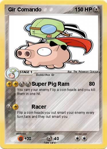 Pokemon Gir Comando