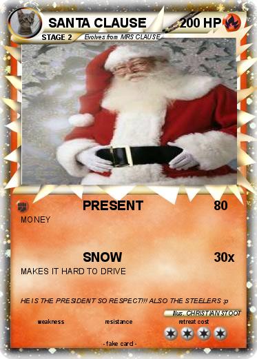 Pokemon SANTA CLAUSE