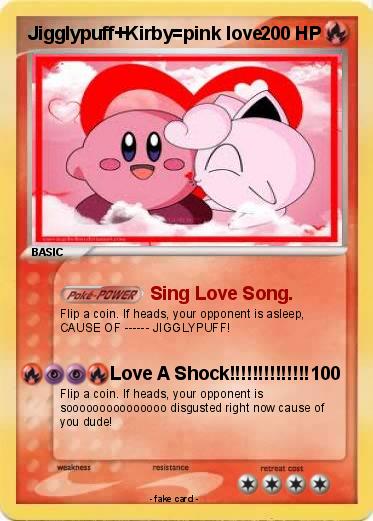 Pokemon Jigglypuff+Kirby=pink love.