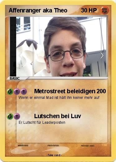 Pokemon Affenranger aka Theo