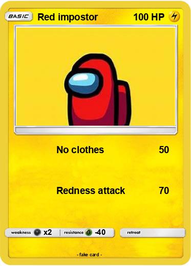 Pokemon Red impostor