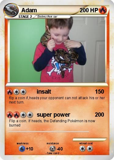 Pokemon Adam