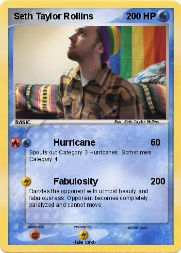 Pokemon Seth Taylor Rollins