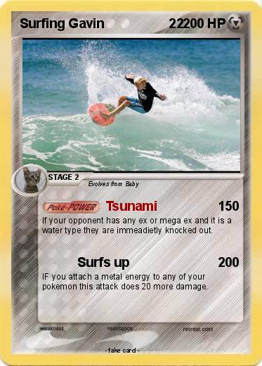 Pokemon Surfing Gavin                  22