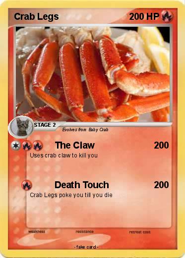 Pokemon Crab Legs