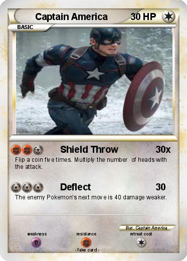 Pokemon Captain America