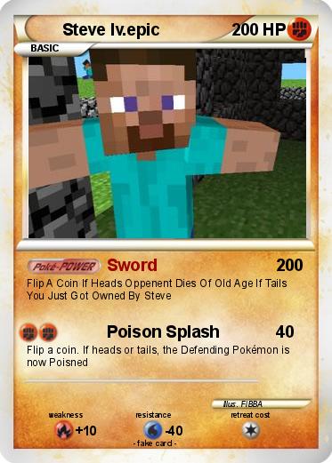 Pokemon Steve lv.epic