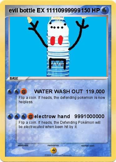 Pokemon evil bottle EX 11110999999