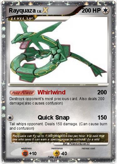 Pokemon Rayquaza