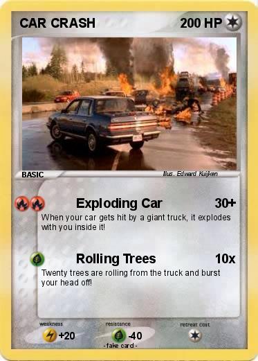 Pokemon CAR CRASH