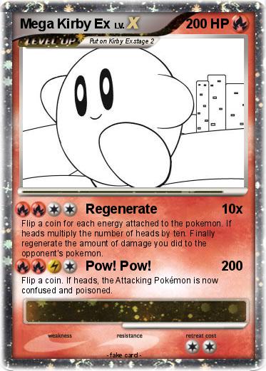 Pokemon Mega Kirby Ex
