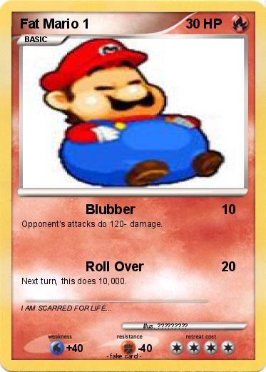 Pokemon Fat Mario 1