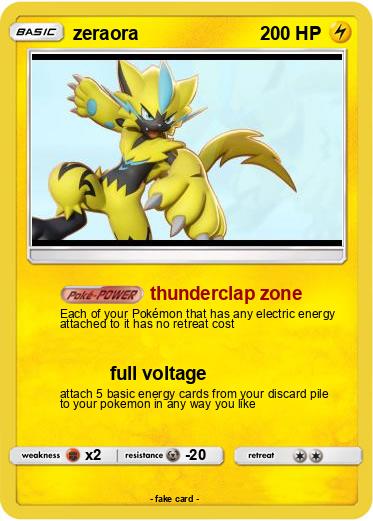 Pokemon zeraora
