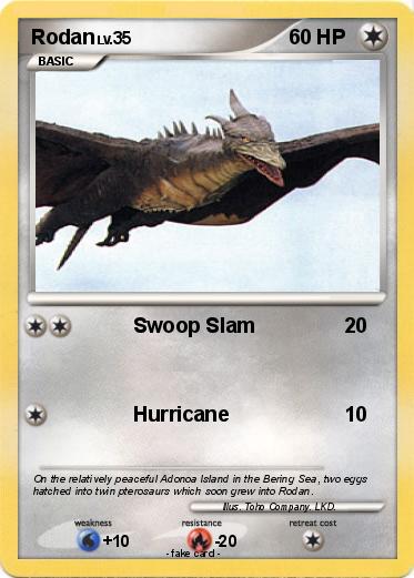 Pokemon Rodan