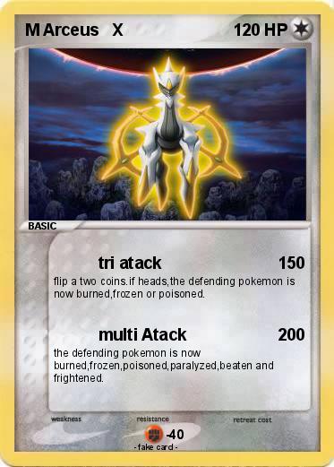 Pokemon M Arceus   X