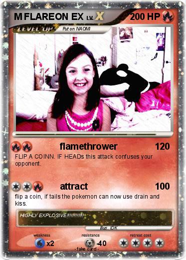 Pokemon M FLAREON EX