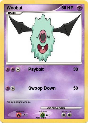 Pokemon Woobat