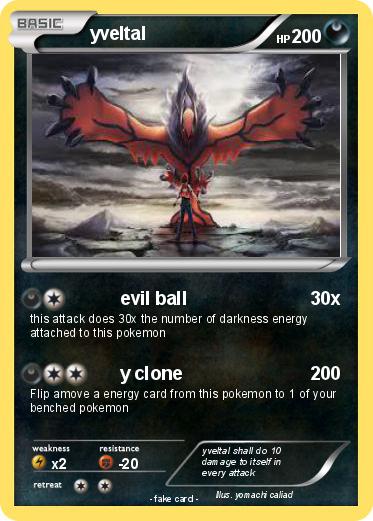Pokemon yveltal