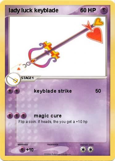 Pokemon lady luck keyblade
