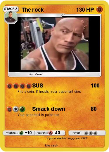 Pokemon The rock