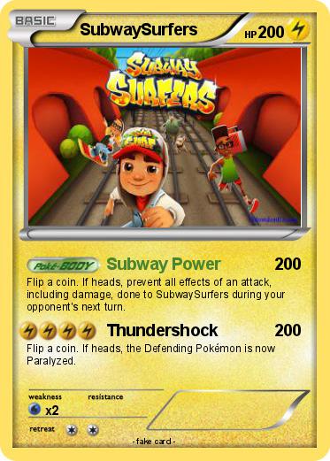Pokemon SubwaySurfers