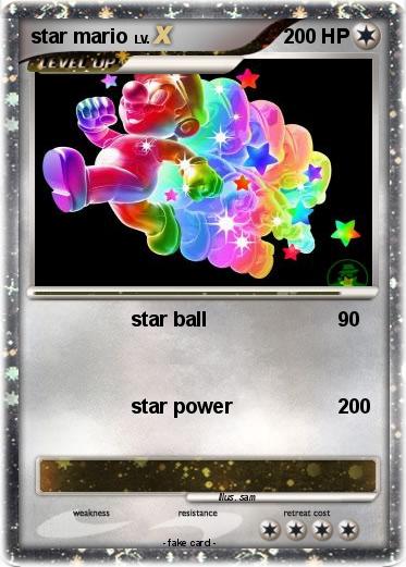 Pokemon star mario