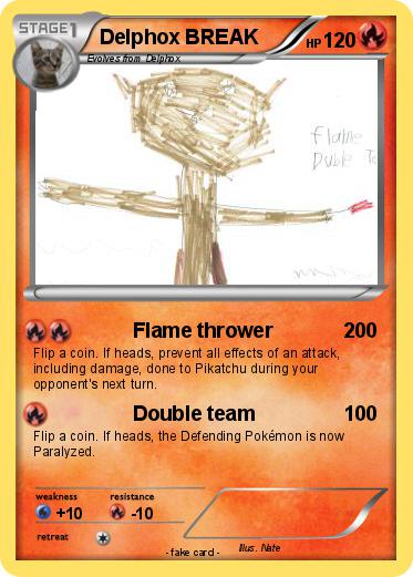 Pokemon Delphox BREAK
