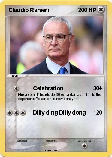 Pokemon Claudio Ranieri