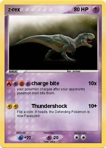 Pokemon z-rex