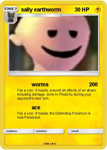Pokemon sally earthworm
