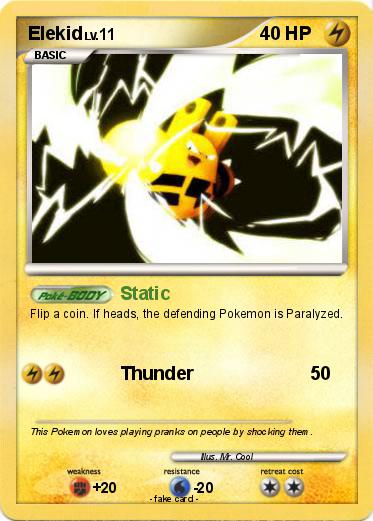 Pokemon Elekid