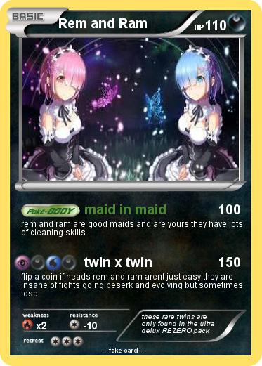 Pokemon Rem and Ram