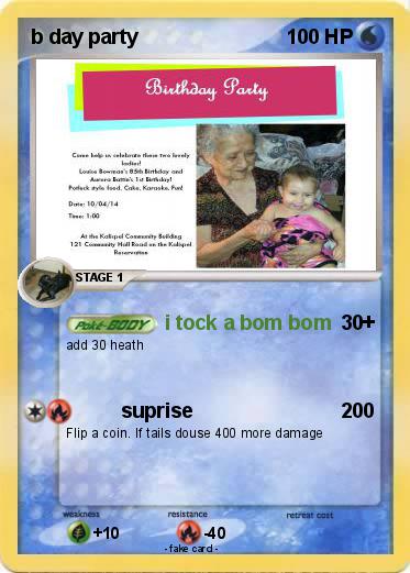 Pokemon b day party