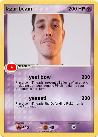 Pokemon lazar beam
