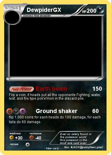Pokemon DewpiderGX