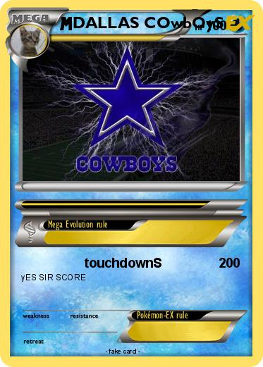 Pokemon DALLAS COwbOyS