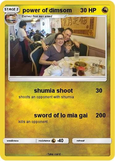 Pokemon power of dimsom