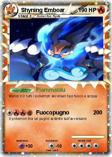 Pokemon Shyning Emboar